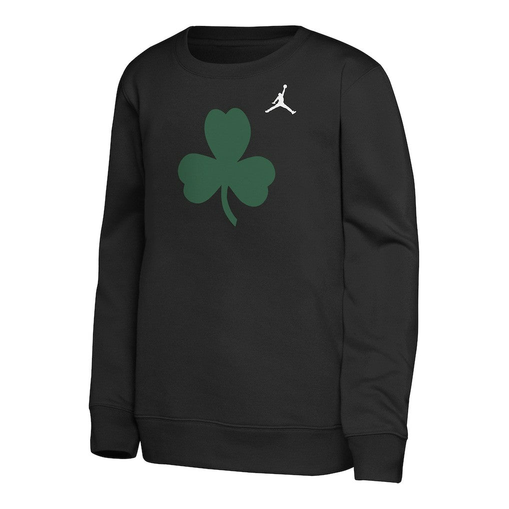 NBA Boston Celtics Jordan Brand Youth Courtside Statement Edition Sweatshirt