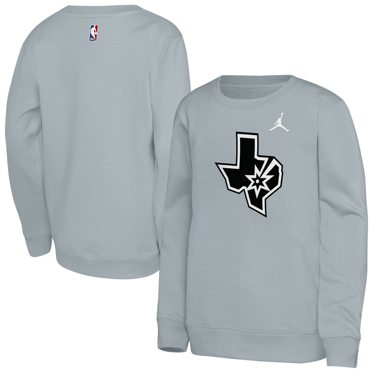 NBA San Antonio Spurs Jordan Brand Youth Courtside Statement Edition Sweatshirt