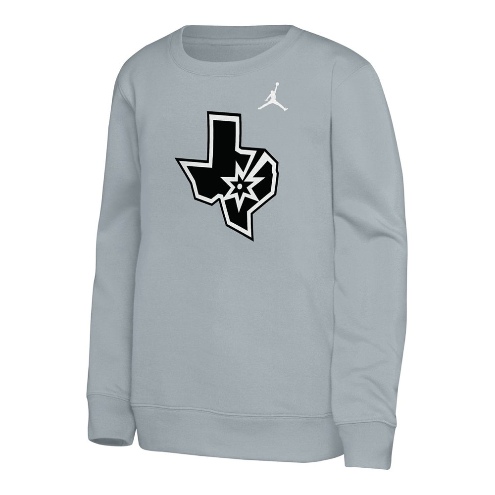 NBA San Antonio Spurs Jordan Brand Youth Courtside Statement Edition Sweatshirt