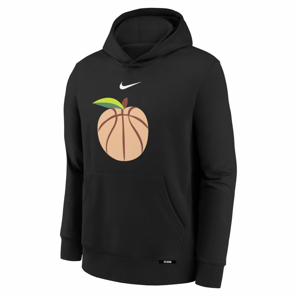 NBA Atlanta Hawks Youth 2025/26 City Edition Club Fleece Pullover Hoodie
