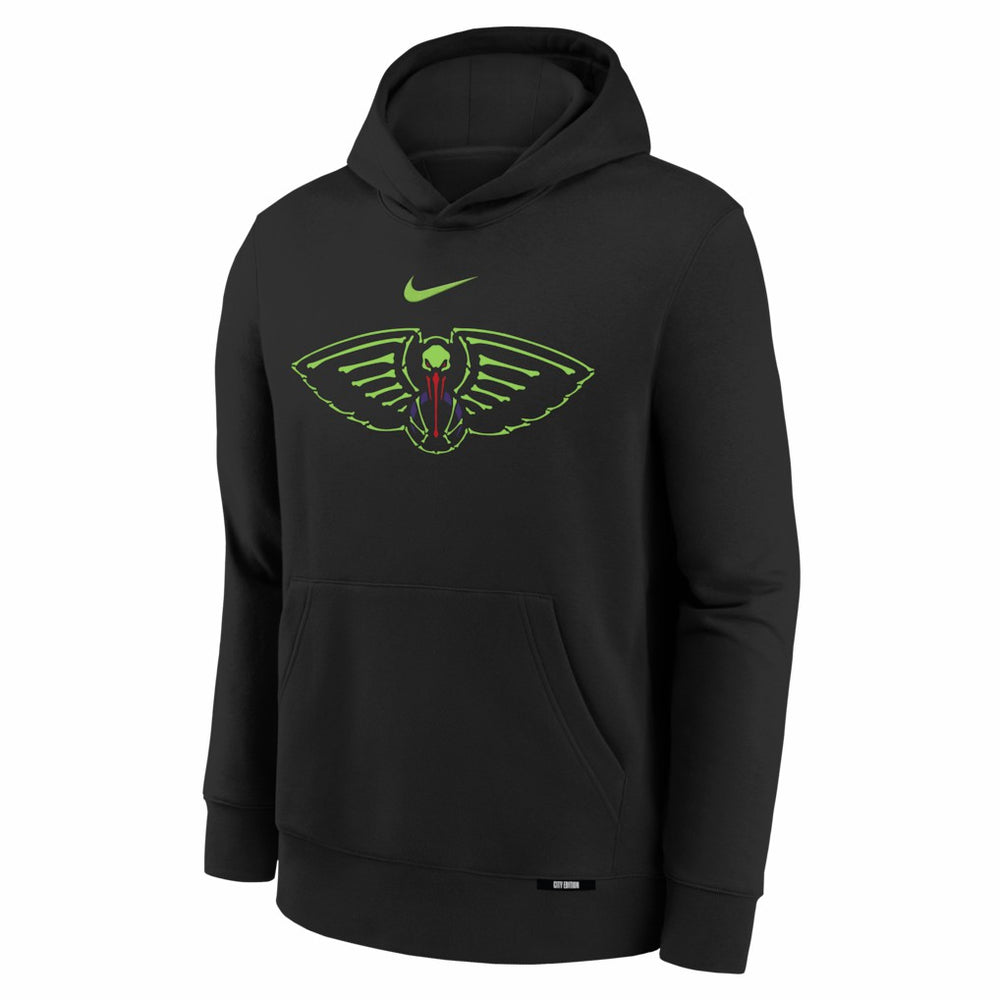 NBA New Orleans Pelicans Youth 2025/26 City Edition Club Fleece Pullover Hoodie