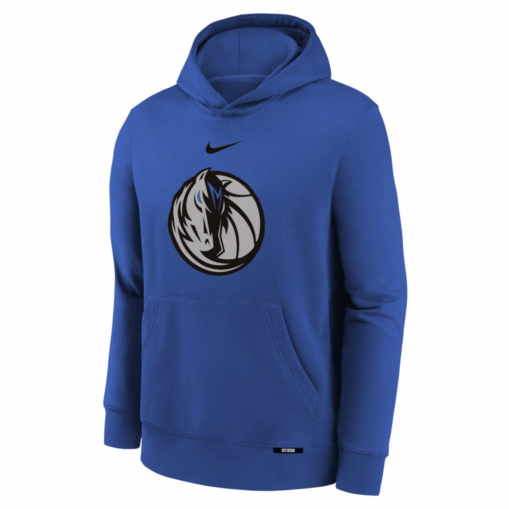 NBA Dallas Mavericks Youth 2025/26 City Edition Club Fleece Pullover Hoodie sale