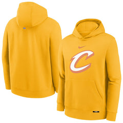 NBA Cleveland Cavaliers Youth 2025/26 City Edition Club Fleece Pullover Hoodie sale