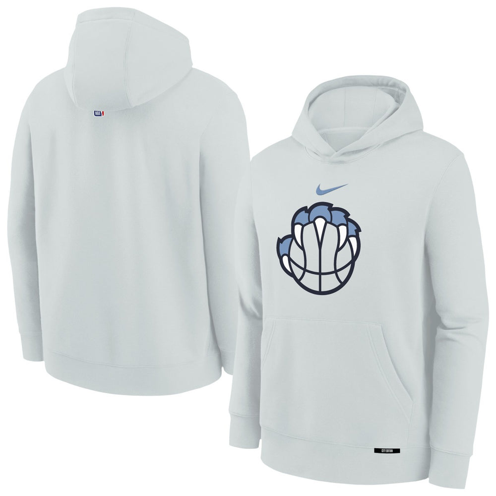NBA Memphis Grizzlies Youth 2025/26 City Edition Club Fleece Pullover Hoodie