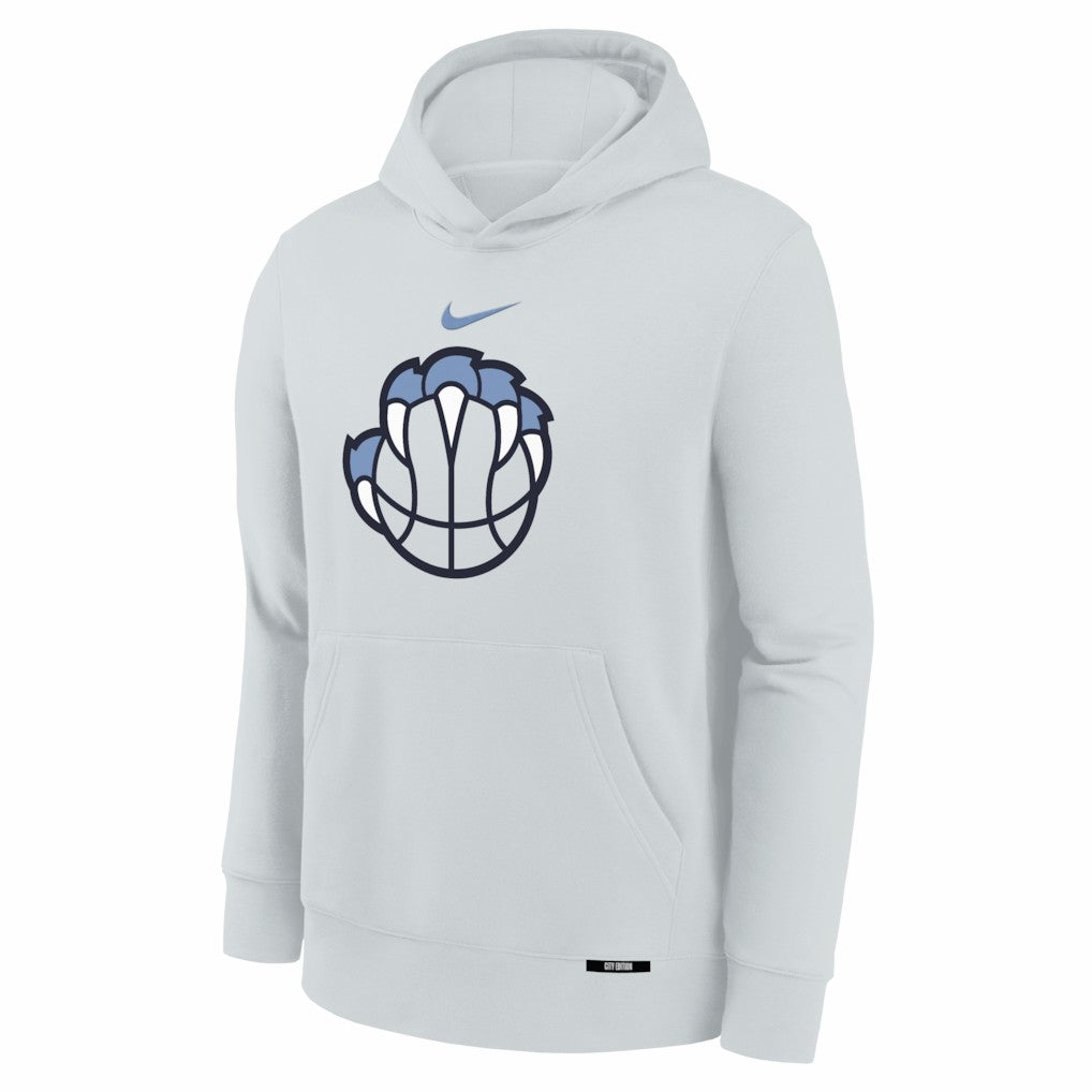 NBA Memphis Grizzlies Youth 2025/26 City Edition Club Fleece Pullover Hoodie