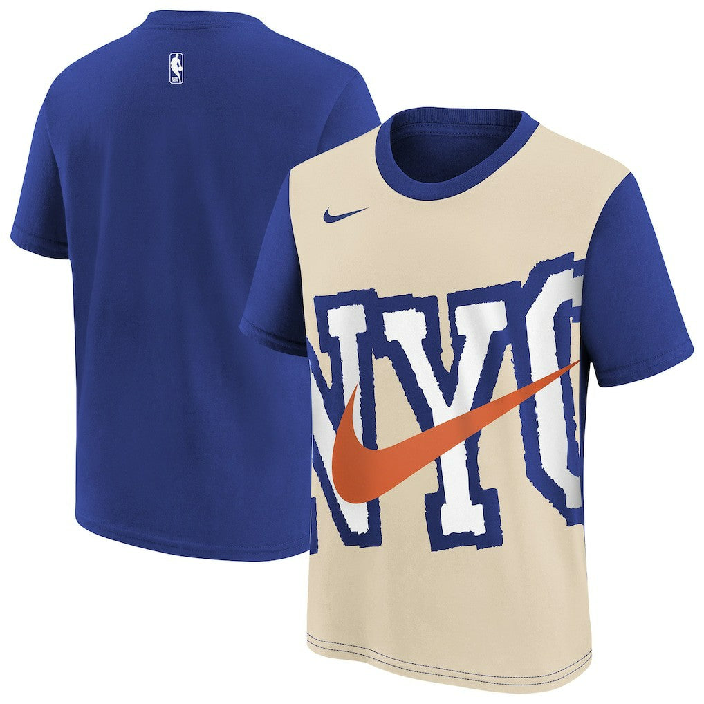 NBA New York Knicks Youth 2025/26 City Edition Max90 T-Shirt