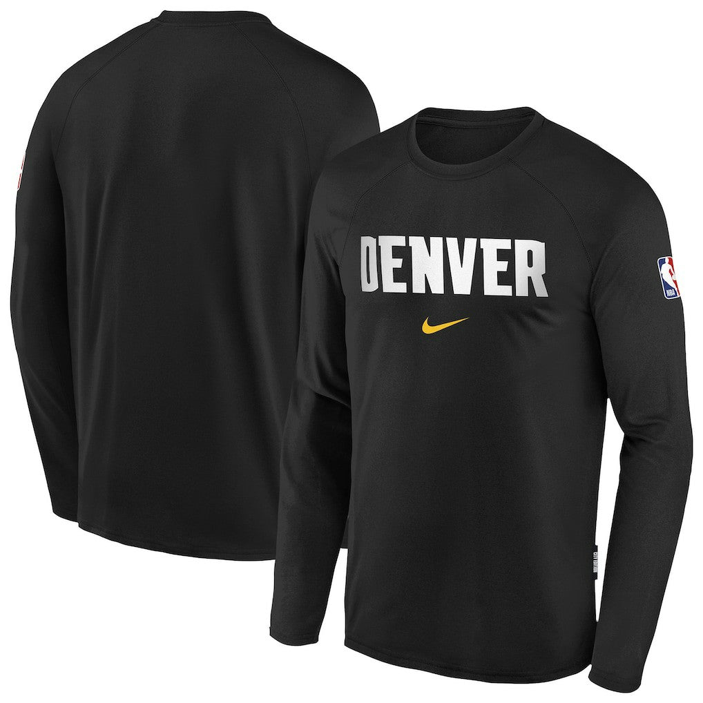 NBA Denver Nuggets Youth 2025/26 City Edition Dri-Fit Long Sleeve Game Top sale