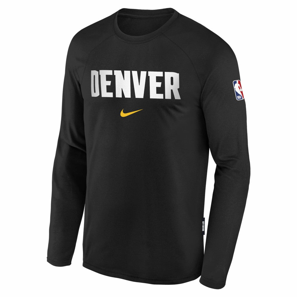 NBA Denver Nuggets Youth 2025/26 City Edition Dri-Fit Long Sleeve Game Top sale