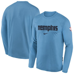 NBA Memphis Grizzlies Youth 2025/26 City Edition Dri-Fit Long Sleeve Game Top