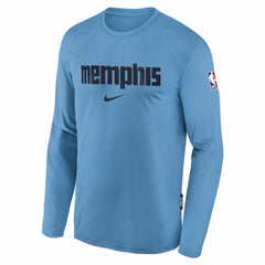 NBA Memphis Grizzlies Youth 2025/26 City Edition Dri-Fit Long Sleeve Game Top