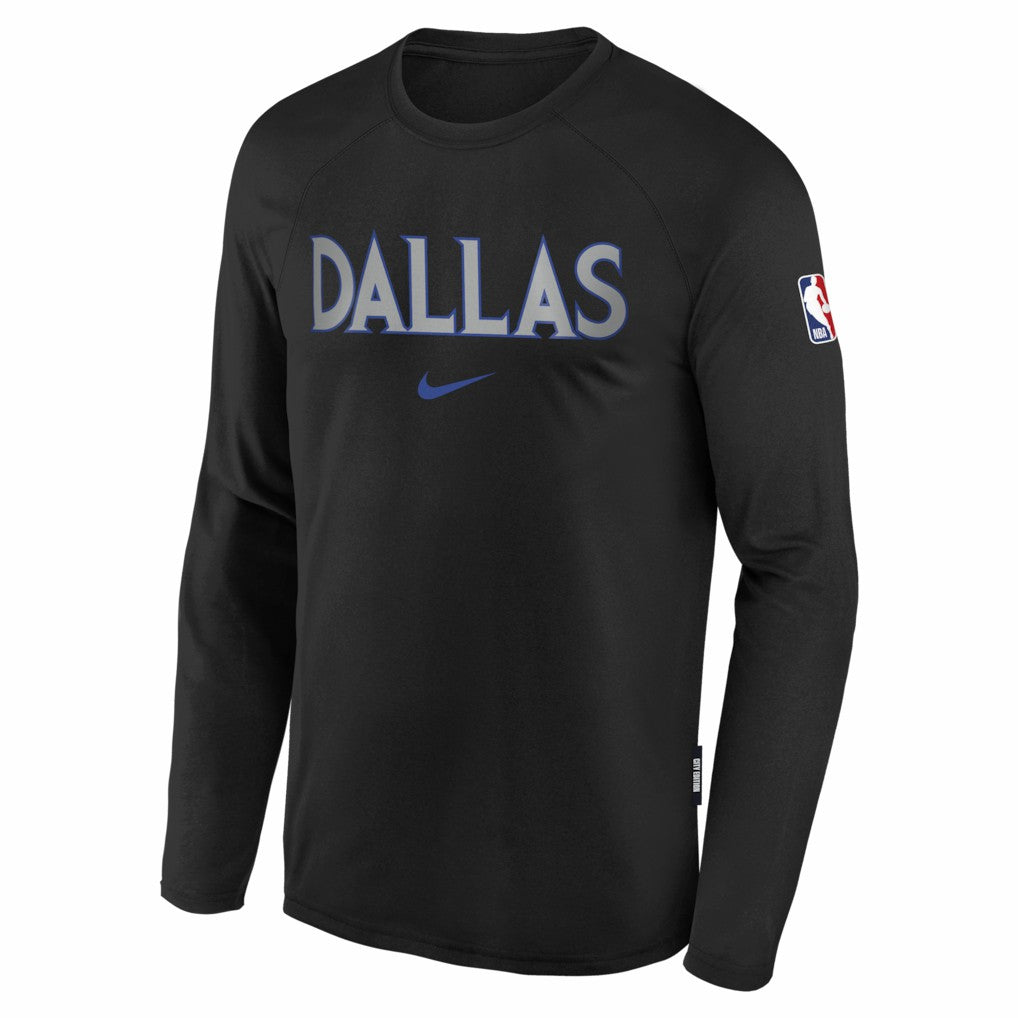 NBA Dallas Mavericks Youth 2025/26 City Edition Dri-Fit Long Sleeve Game Top sale