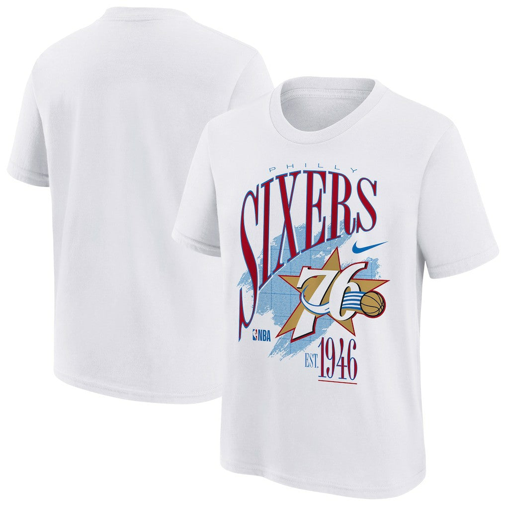 NBA Philadelphia 76ers Youth Hardwood Classics Champs Max90 T-Shirt