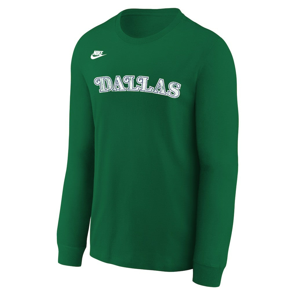 NBA Dallas Mavericks Youth Hardwood Classics Essential Logo Max90 Long Sleeve T-Shirt sale