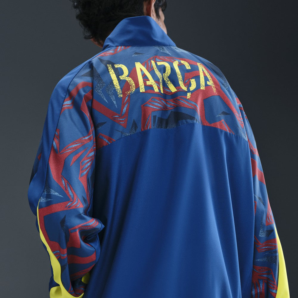 Barcelona Special Edition Street Woven Full-Zip Jacket - Nike Blue