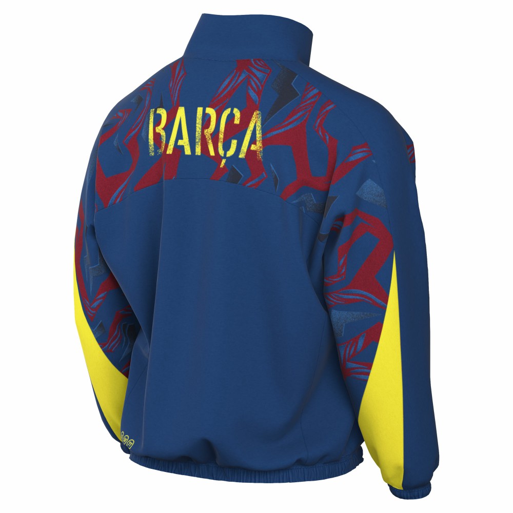 Barcelona Special Edition Street Woven Full-Zip Jacket - Nike Blue