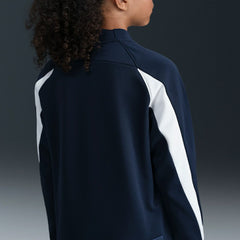 Chelsea Youth 2025/26 Academy Winter Warrior Drill Training Top - Nike Navy