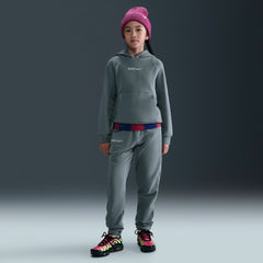 Barcelona Youth Air Raglan Hoodie - Nike Gray
