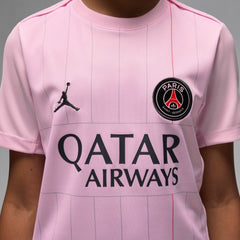 Paris Saint-Germain Jordan Brand Youth 2025/26 Fourth Academy Pro Pre-Match Top - Jordan Pink