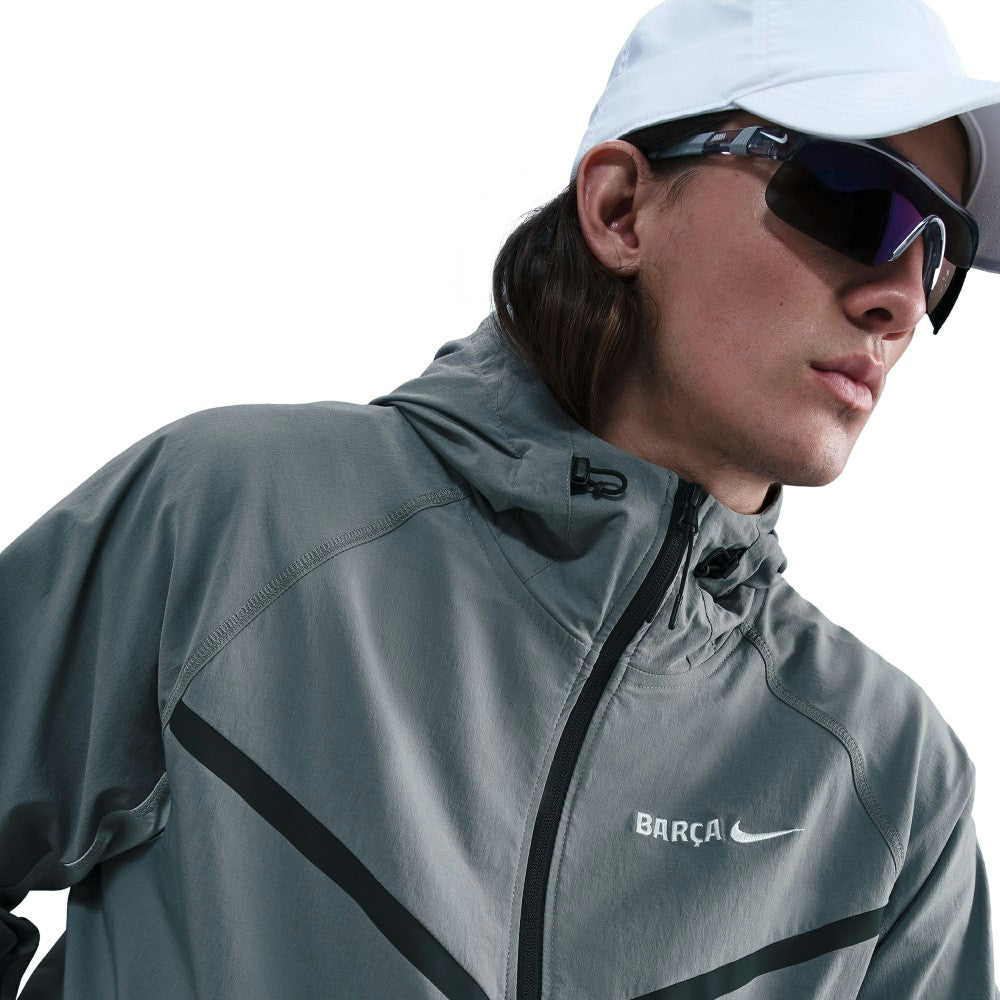 Barcelona Special Edition Full-Zip Woven Fleece Jacket - Nike Gray