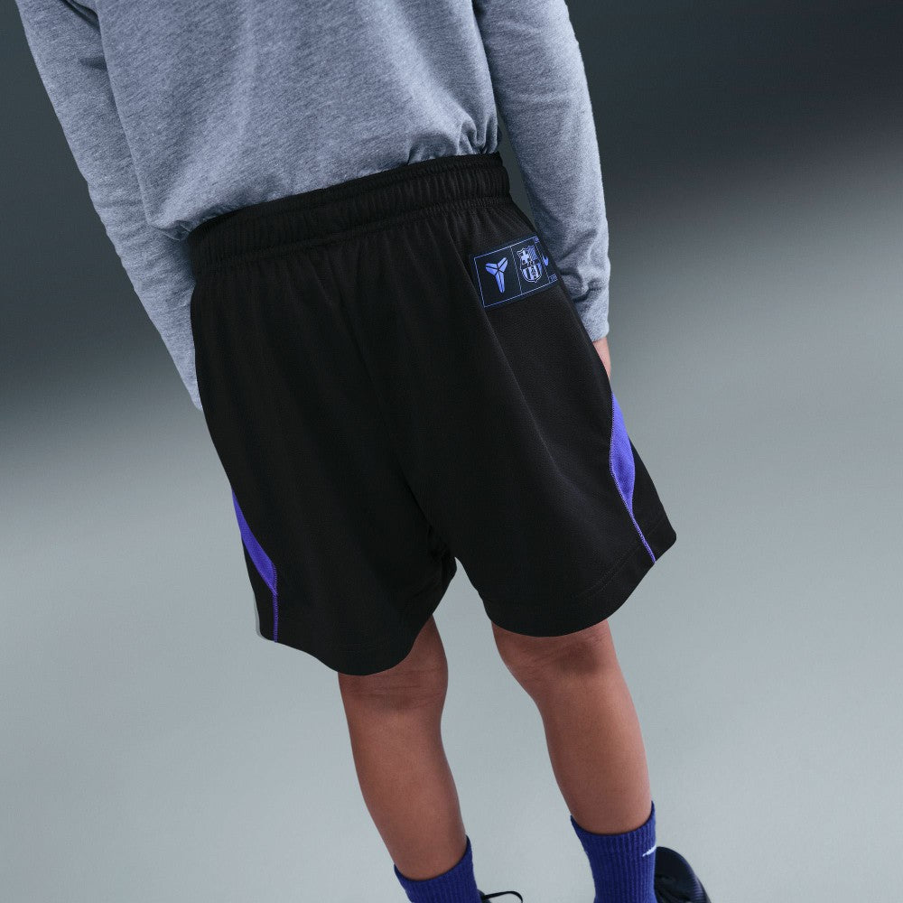 Barcelona Youth 2025/26 Away Kobe Fundamental Dri-FIT Shorts - Nike Black