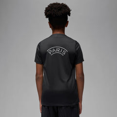 Paris Saint-Germain Jordan Brand Youth 2025/26 Strike Fourth Training Top - Jordan Black