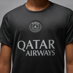 Paris Saint-Germain Jordan Brand Youth 2025/26 Strike Fourth Training Top - Jordan Black