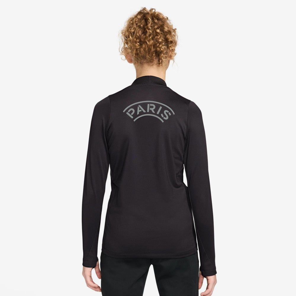 Paris Saint-Germain Jordan Brand Youth 2025/26 Fourth Strike Training Drill Top - Jordan Black
