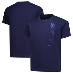 Chelsea Youth T-Shirt - Nike Navy