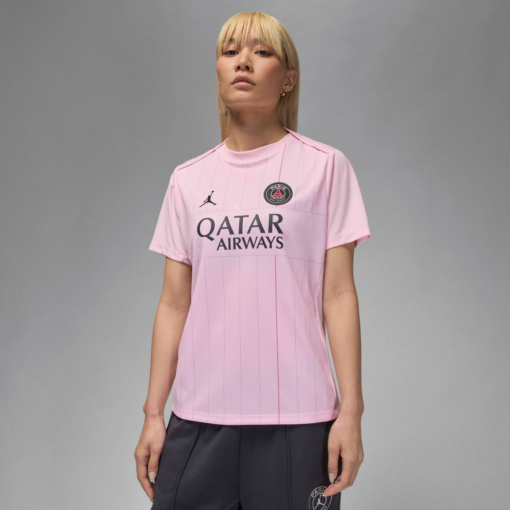 Paris Saint-Germain Women's 2025/26 Academy Pro Pre-Match Performance Dri-FIT Top - Nike Pink