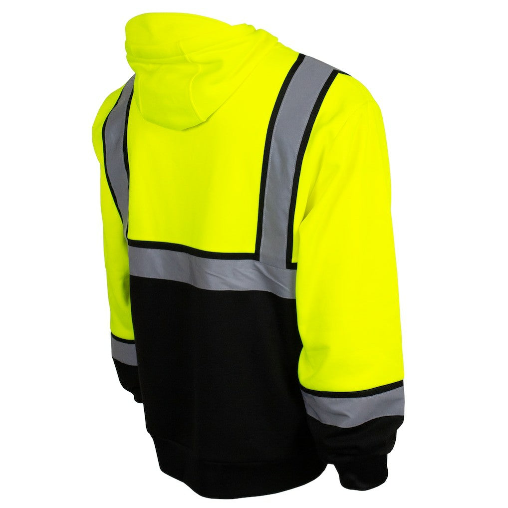 High-Visibility Safety Hooded Sweatshirt - New Orleans Saints