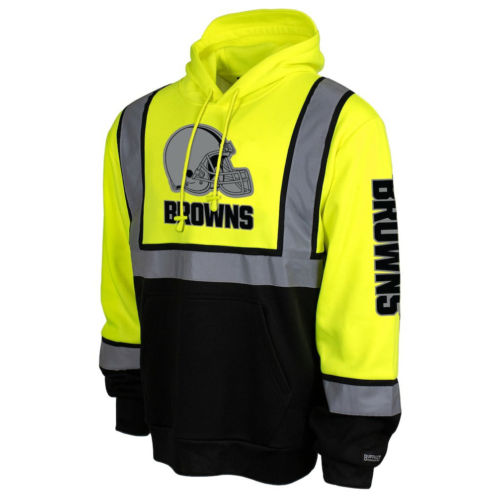 High-Visibility Safety Hooded Sweatshirt - Cleveland Browns