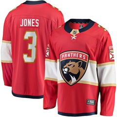 NHL Red Seth Jones Florida Panthers Fanatics Home Breakaway Jersey