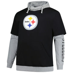 Big & Tall Twofer Pullover Hoodie - Pittsburgh Steelers