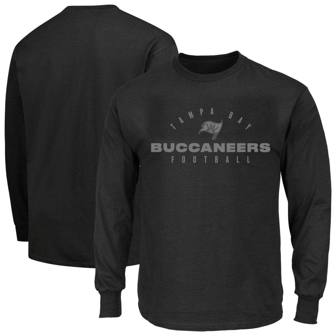 Big & Tall Coverage Scheme Long Sleeve T-Shirt - Tampa Bay Buccaneers