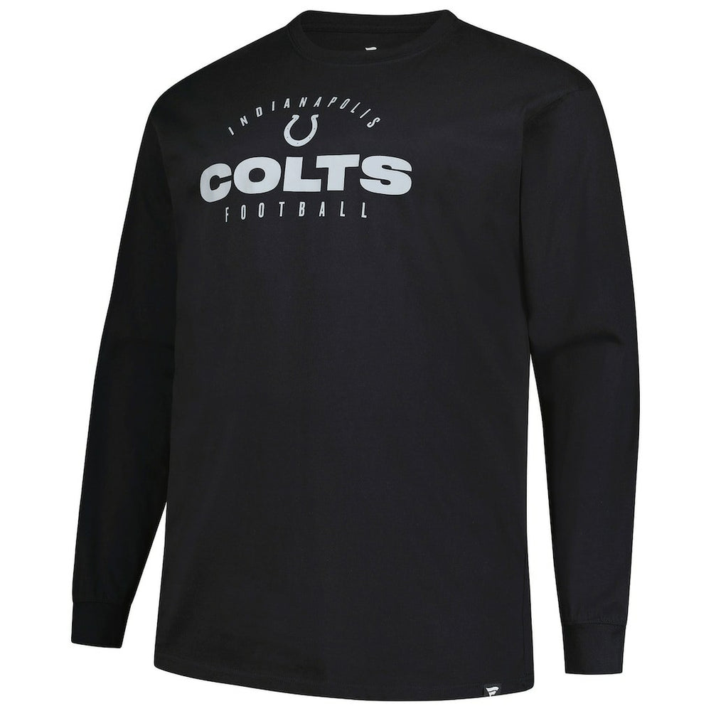 Big & Tall Coverage Scheme Long Sleeve T-Shirt - Indianapolis Colts