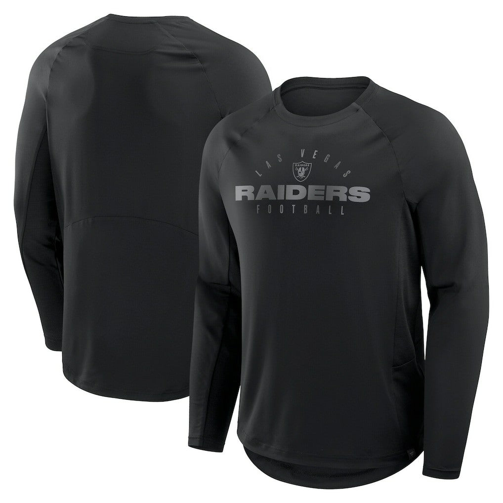 Big & Tall Coverage Scheme Long Sleeve T-Shirt - Las Vegas Raiders
