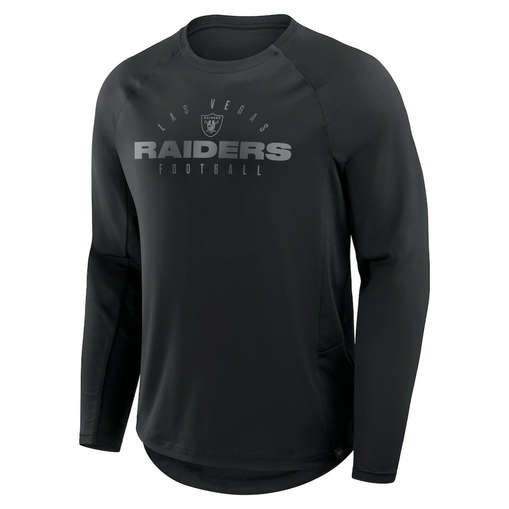 Big & Tall Coverage Scheme Long Sleeve T-Shirt - Las Vegas Raiders