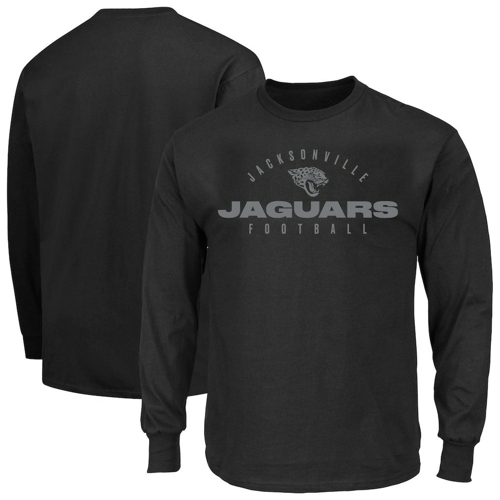 Big & Tall Coverage Scheme Long Sleeve T-Shirt - Jacksonville Jaguars