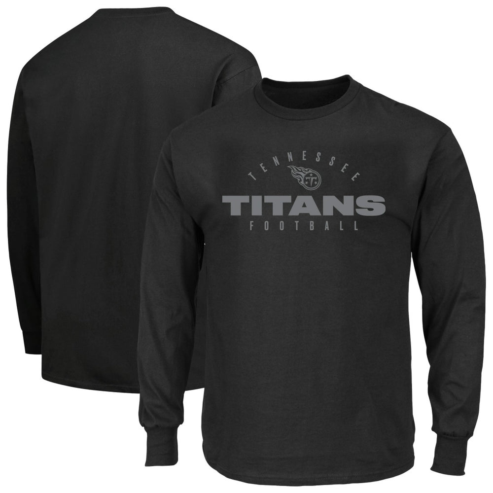 Big & Tall Coverage Scheme Long Sleeve T-Shirt - Tennessee Titans