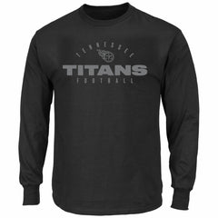 Big & Tall Coverage Scheme Long Sleeve T-Shirt - Tennessee Titans
