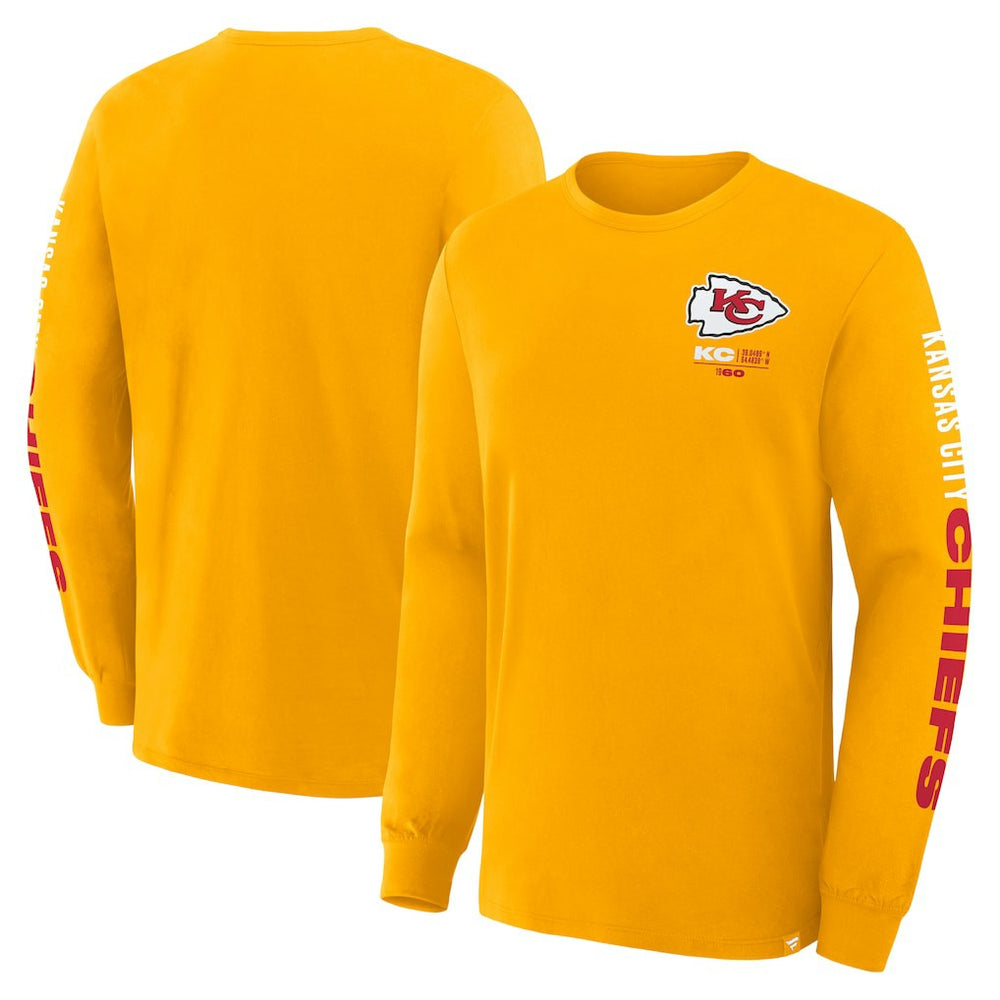 Big & Tall Clock Management Legacy Long Sleeve T-Shirt - Kansas City Chiefs