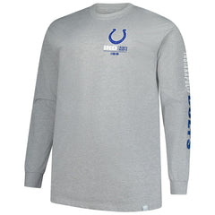 Big & Tall Clock Management Legacy Long Sleeve T-Shirt - Indianapolis Colts