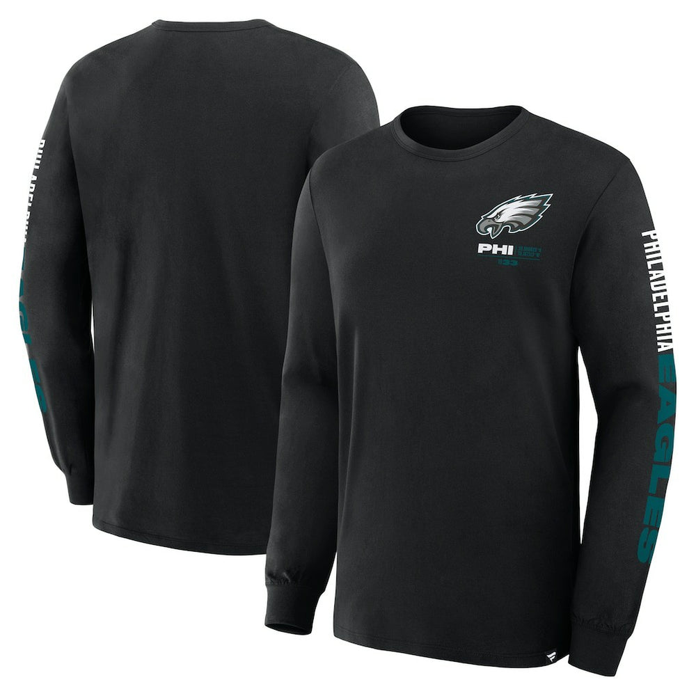 Big & Tall Clock Management Legacy Long Sleeve T-Shirt - Philadelphia Eagles