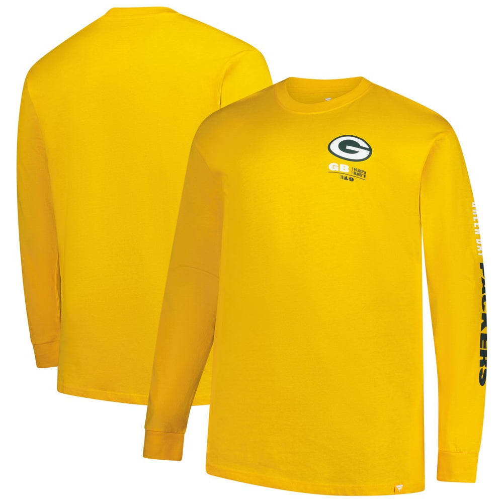 Big & Tall Clock Management Legacy Long Sleeve T-Shirt - Green Bay Packers