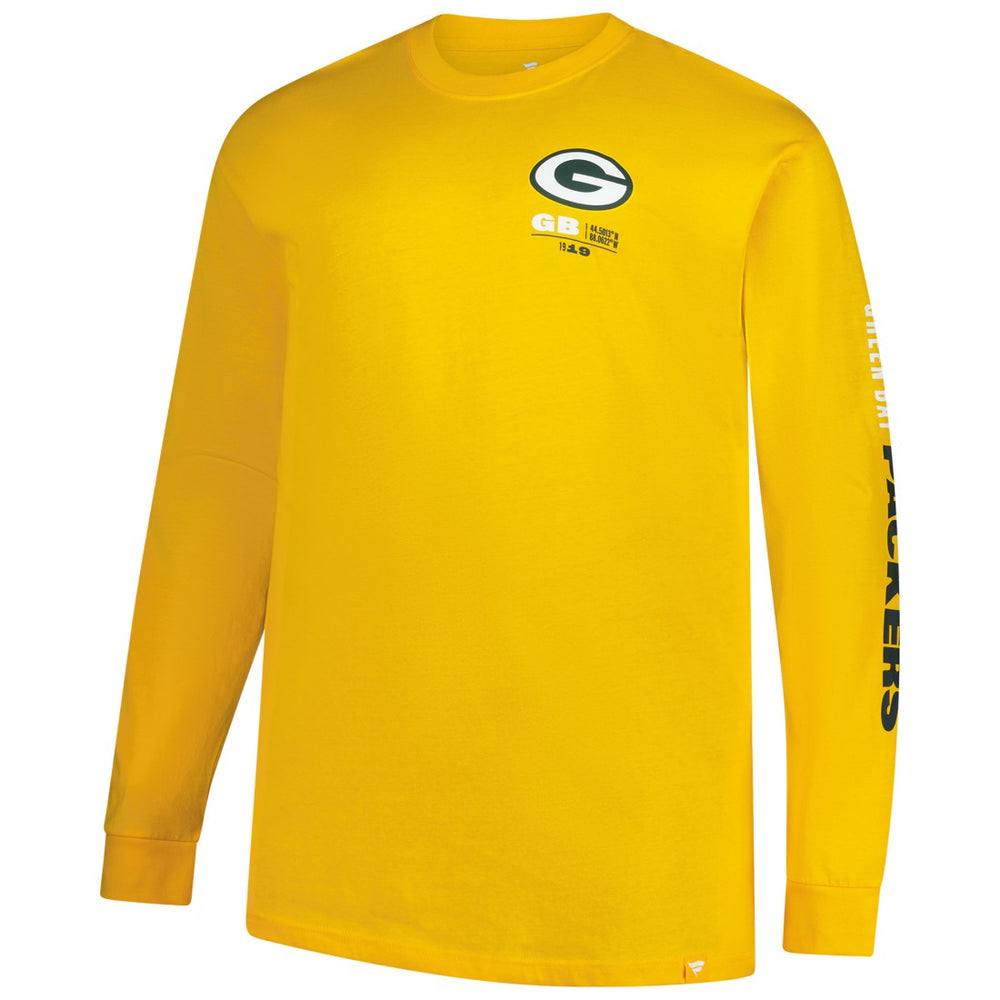 Big & Tall Clock Management Legacy Long Sleeve T-Shirt - Green Bay Packers