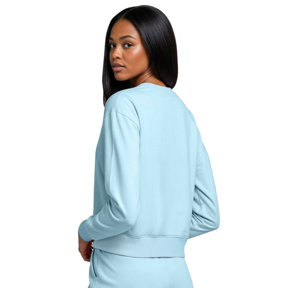 NHL Light Blue Buffalo Sabres Concepts Sport Women's Tonal Pullover Sweatshirt