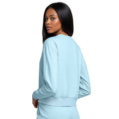 NHL Light Blue Seattle Kraken Concepts Sport Women's Tonal Pullover Sweatshirt