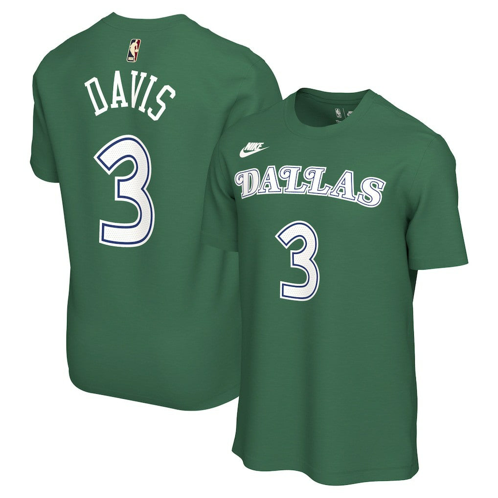 NBA Anthony Davis Dallas Mavericks Unisex Name & Number T-Shirt sale