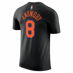NBA OG Anunoby New York Knicks Jordan Brand Unisex Name & Number T-Shirt