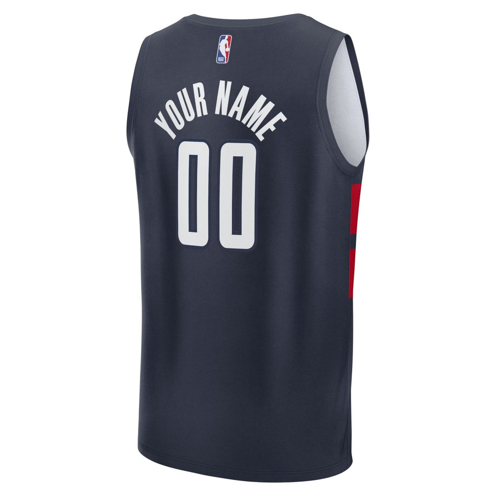 NBA Washington Wizards Fast Break Custom Jersey